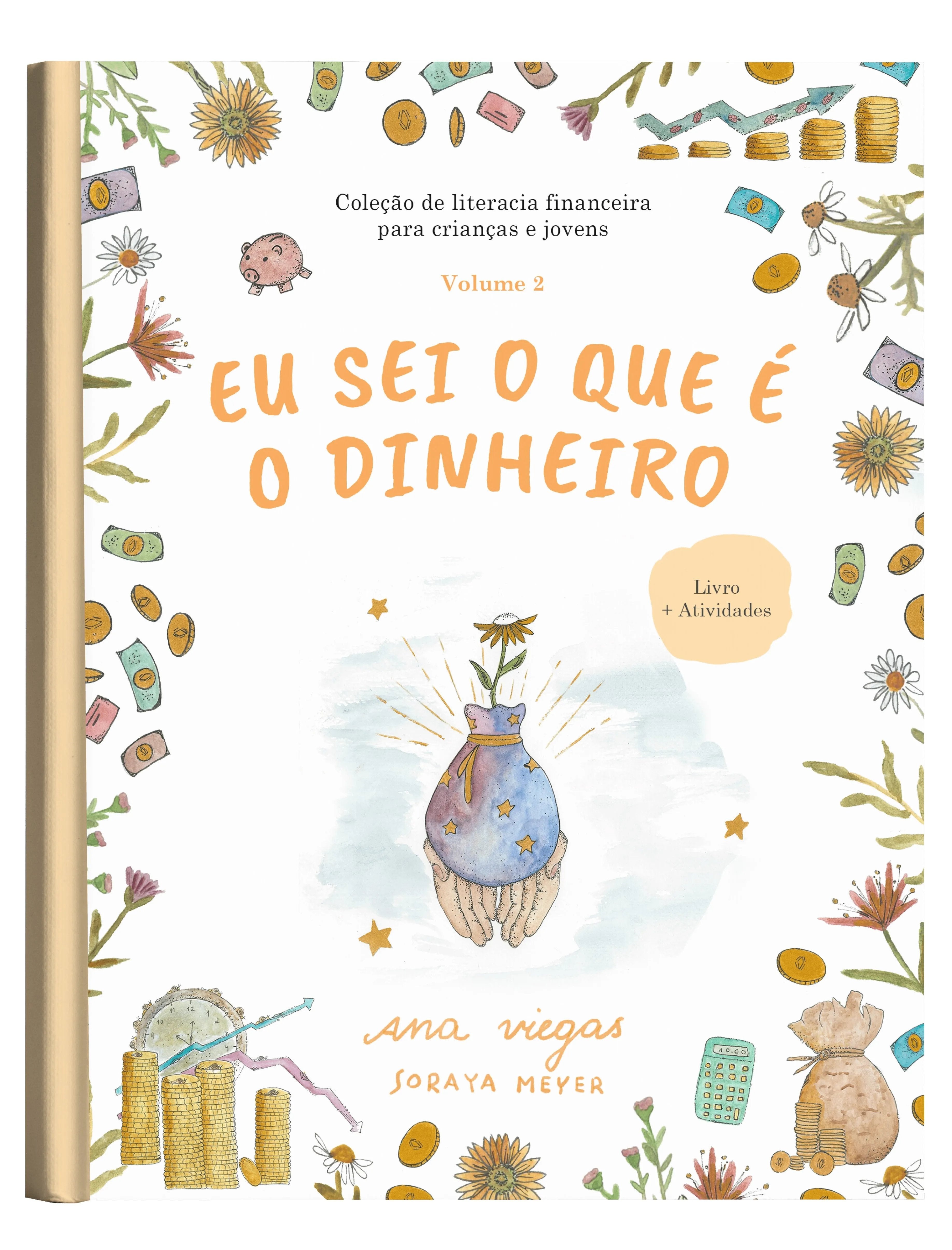 Livro | Eu sei o que é o dinheiro | Livro 2 | Coleção de literacia financeira para crianças e jovens - calonodedo